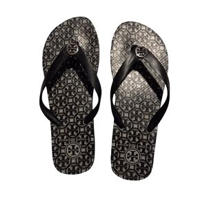 Tory Burch Black Flip Flops for Women